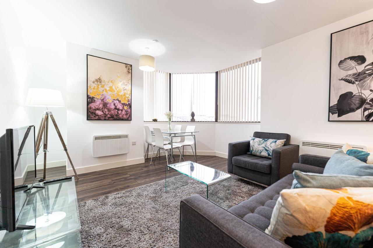 Seven Living Broadway Residences - Birmingham City Centre, Broad Street - Free Parking ภายนอก รูปภาพ